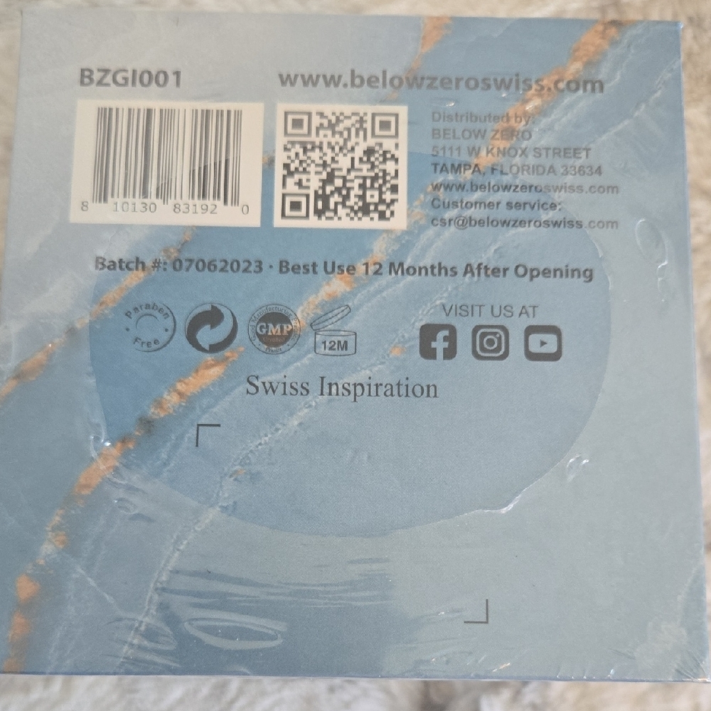 Below Zero Glacier Ice Age Defying Cooling Cream – Nwt- - Picture 2 of 3